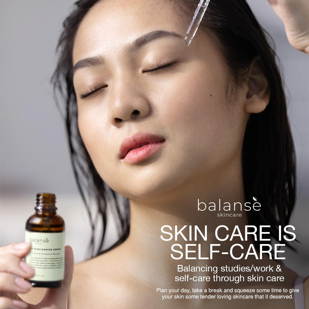 SKIN CARE IS SELF-CARE balanseph